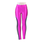 Calça Legging 3D New Vision Rosa Pink com Tela em Tule Tam.P